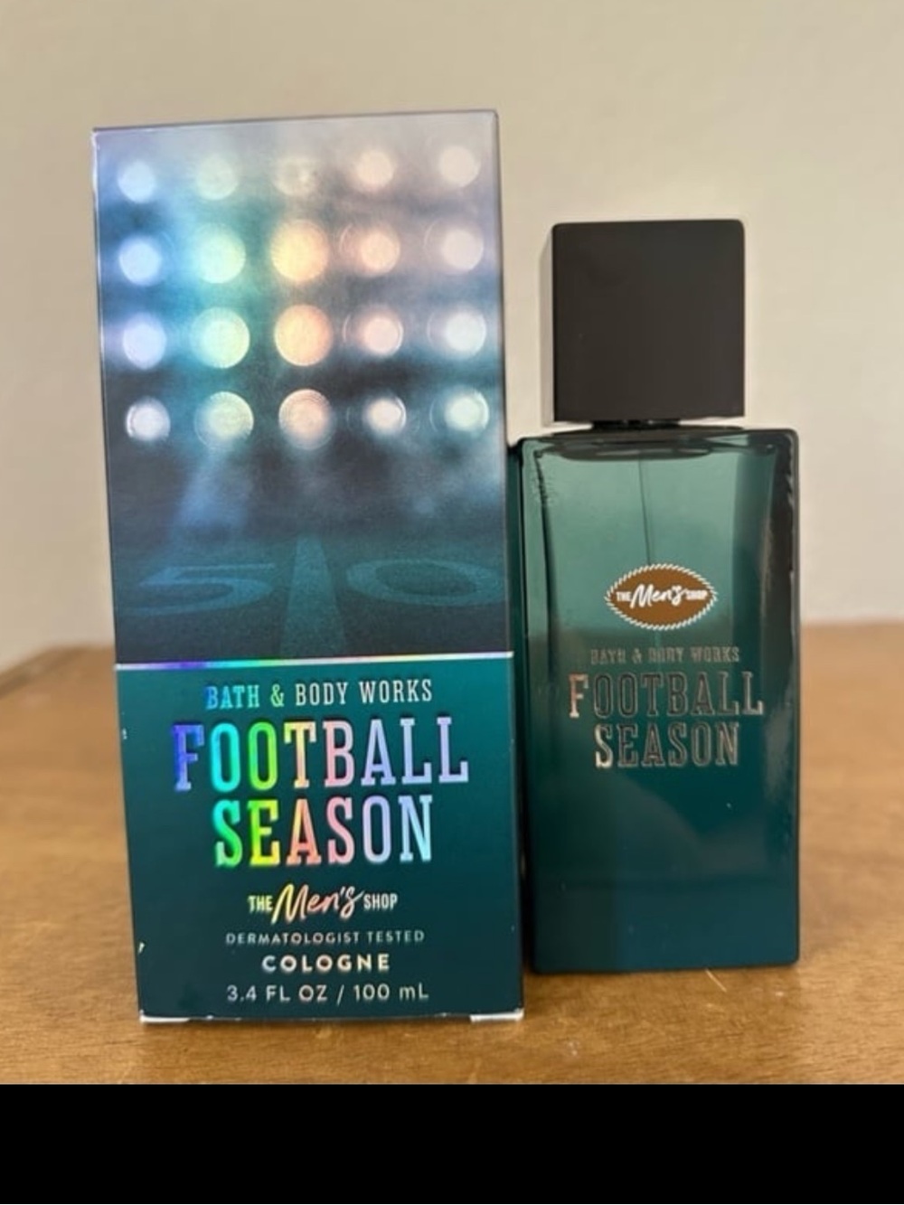 NEW Bath & Body Works FOOTBALL SEASON men’s cologne NEW